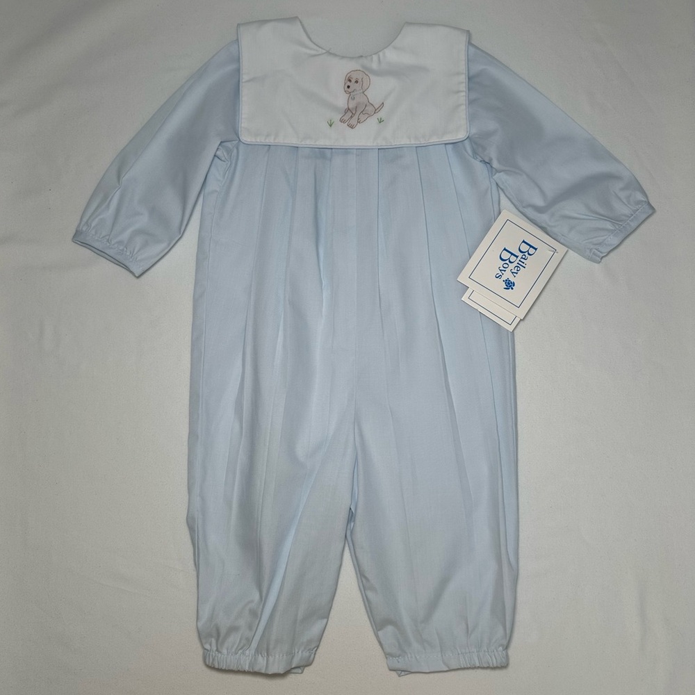 Bailey Boys Embroidered Puppy Longall